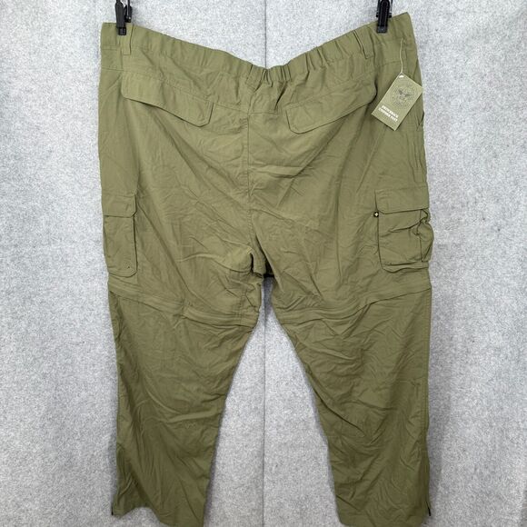 Boy Scouts Uniform Pants Men's XXXL 3X Zip Ankles Convertible Nylon Switchback - Picture 3 of 10